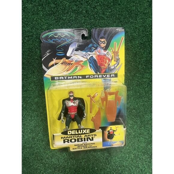 1995 Kenner Batman Forever Martial Arts Robin Action Figure NEW - Picture 1 of 2